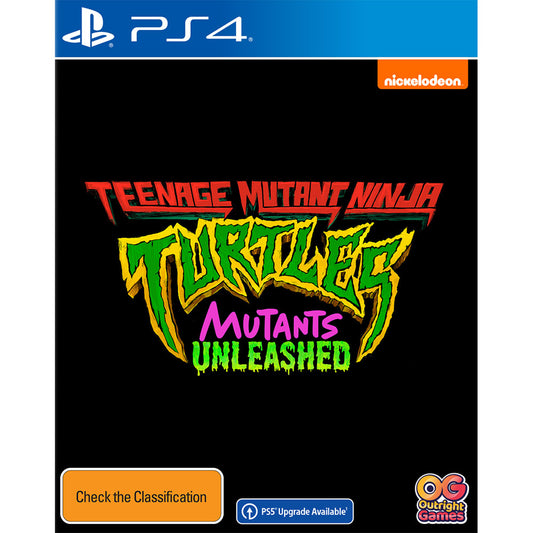Teenage Mutant Ninja Turtles: Mutants Unleashed - PlayStation 4 (Pre-Order)