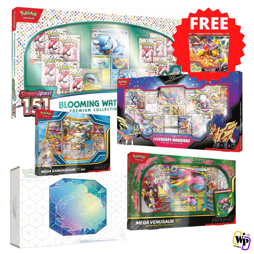 Pokemon TCG: 151 Blooming Waters Heavy Hitters Bundle