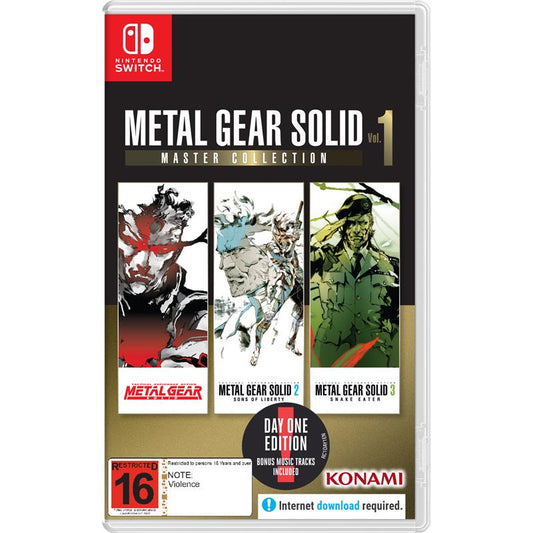 Metal Gear Solid Master Collection Vol. 1 Day One Edition - Nintendo Switch