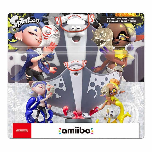 Nintendo Amiibo: The Deep Cut 3-Pack - Splatoon 3