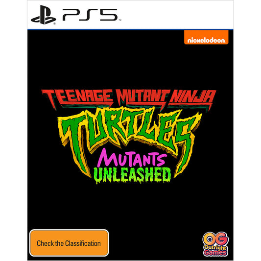Teenage Mutant Ninja Turtles: Mutants Unleashed - PlayStation 5 (Pre-Order)