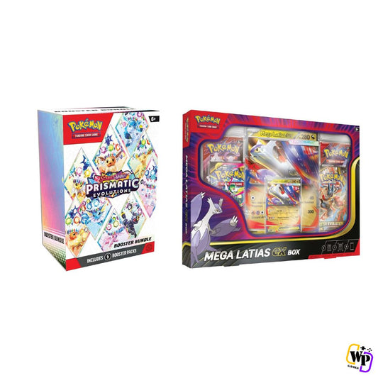 Pokemon TCG: Prismatic Evolutions Combo Bundle