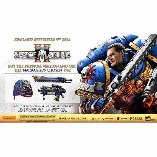 Warhammer 40,000 Space Marine II - PlayStation 5 (Pre-Order)