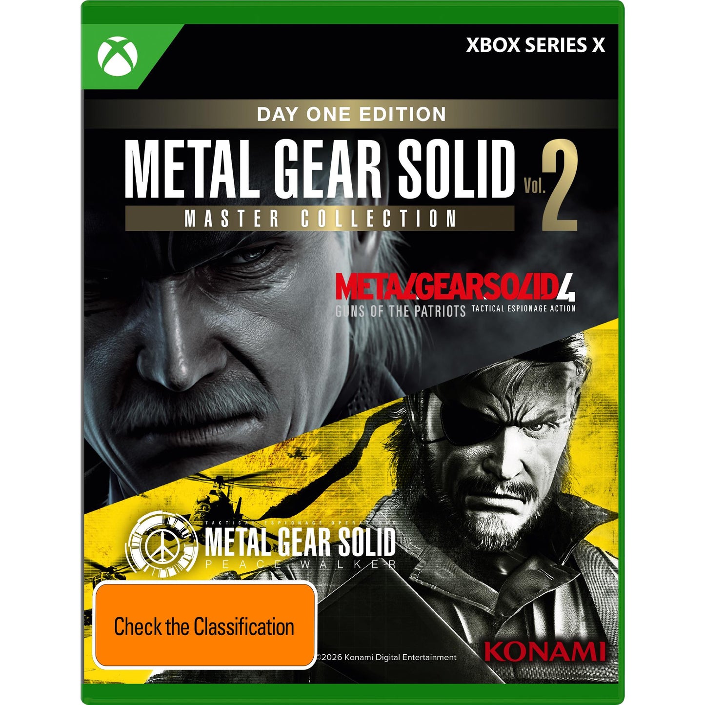 Metal Gear Solid Master Collection Volume 2 - XBOX Series X