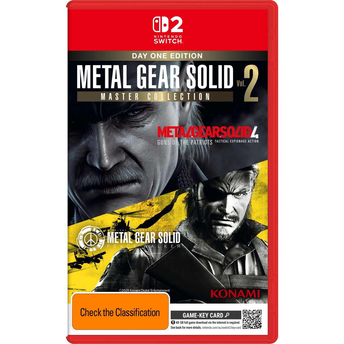 Metal Gear Solid Master Collection Volume 2 - Nintendo Switch 2