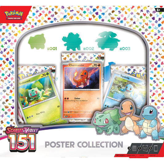 Pokemon TCG: Scarlet & Violet - 151 Poster Collection