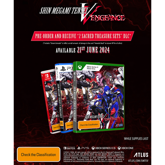 Shin Megami Tensei V: Vengeance - XBOX Series X / XBOX One (Pre-Order)