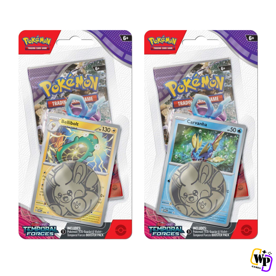 Pokemon TCG: Scarlet & Violet Temporal Forces - Checklane Blister