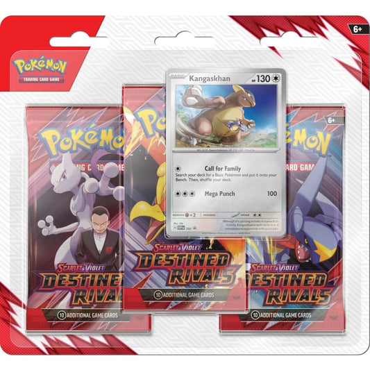 Pokemon TCG: Scarlet & Violet - Destined Rivals Three-Booster Blister Pack