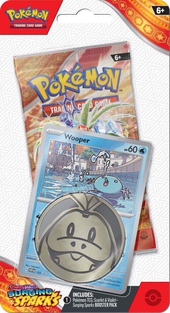 Pokemon TCG: Scarlet & Violet - Surging Sparks Checklane Blister Booster Pack