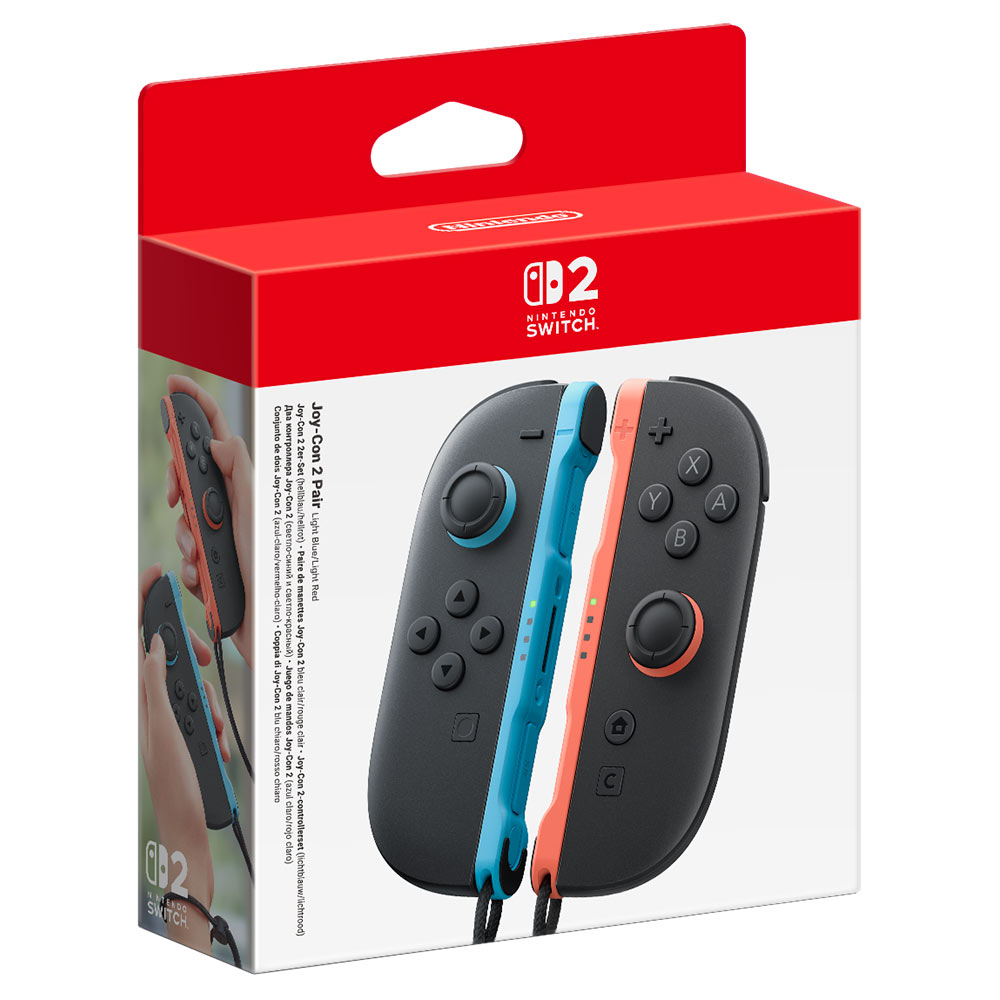 Nintendo Switch 2 - Joy-Con 2 Controller Paid (Light Blue/Light Red)