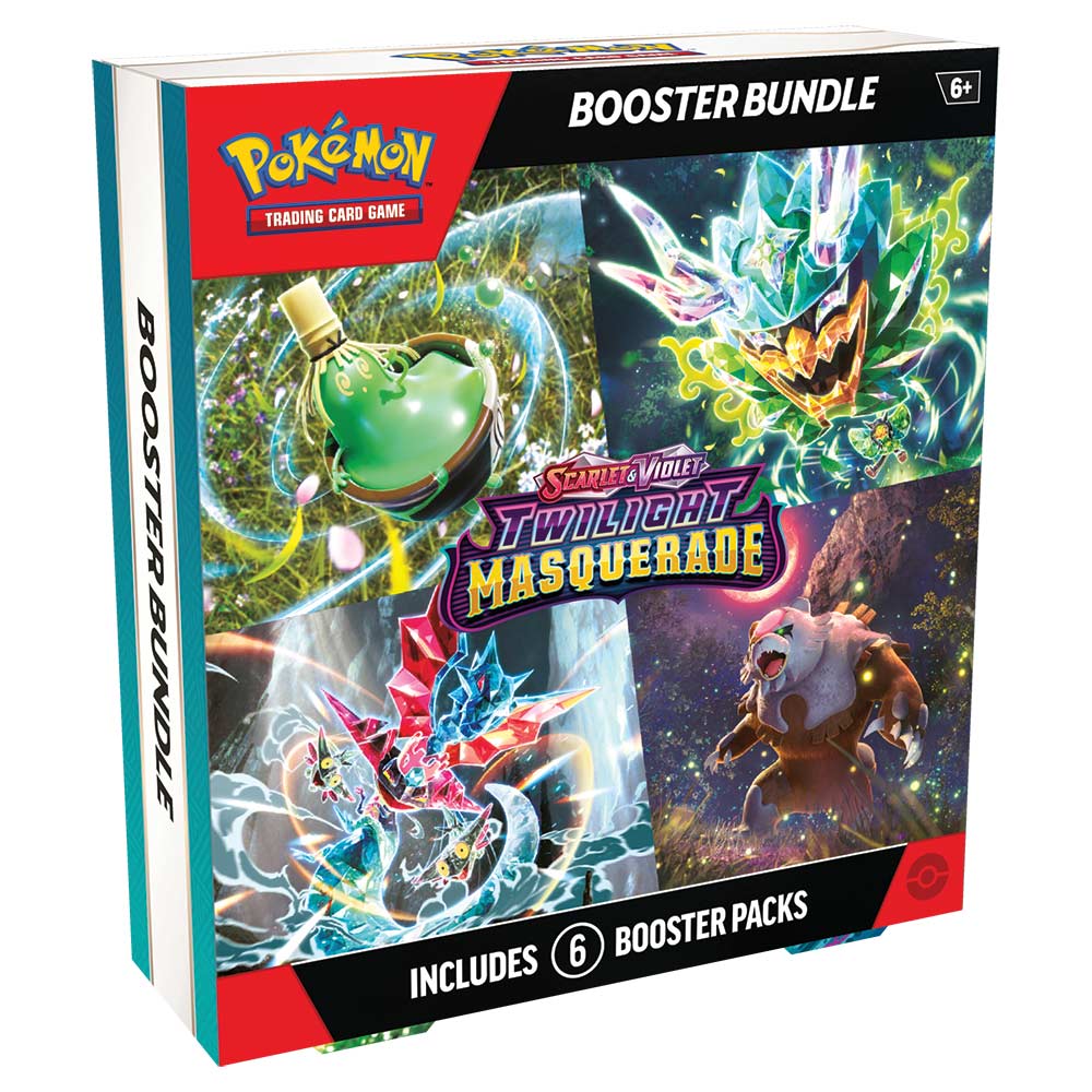 Pokemon TCG: Scarlet Violet Twilight Masquerade Booster Bundle