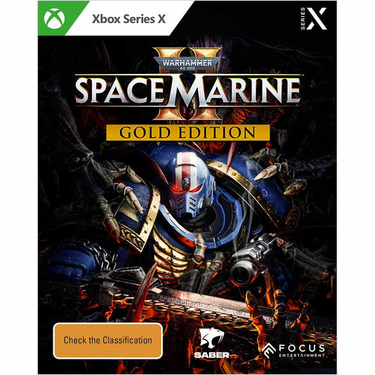 Warhammer 40,000 Space Marine II Gold Edition - XBOX Series X (Pre-Order)