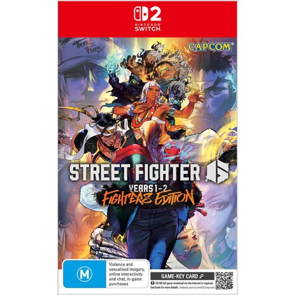 Street Fighter 6: Year 1-2 Fighters Edition - Nintendo Switch 2