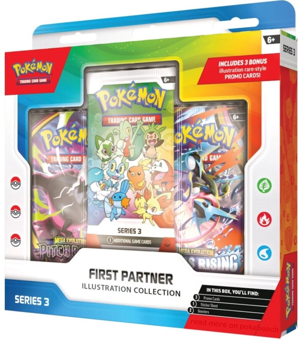 Pokemon TCG: First Partner Illustration Collection Series 3