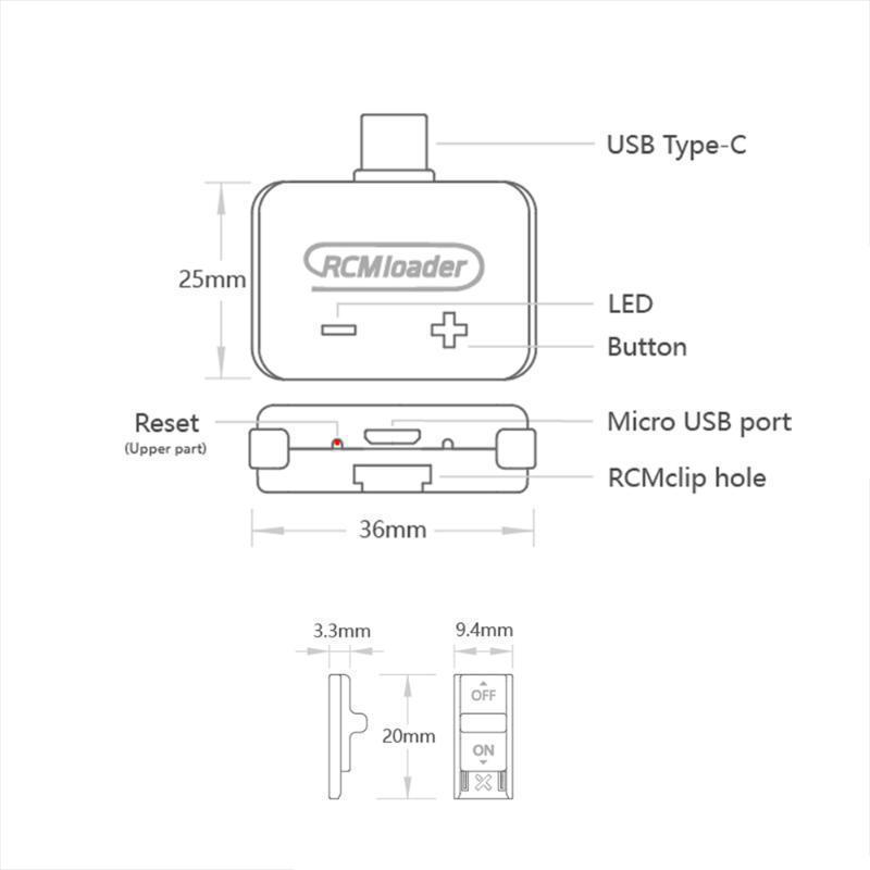 RCM Loader & Payload Injector Nintendo Switch