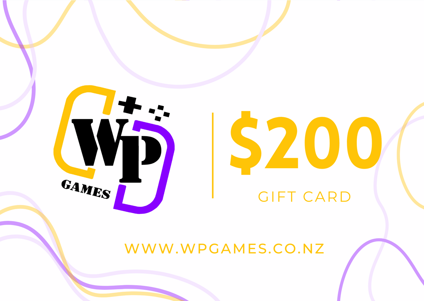WP Games Gift Card