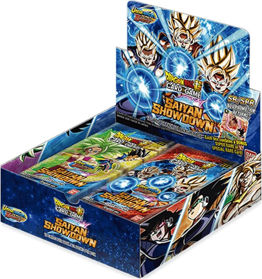 Dragon Ball Super TCG: Unison Warrior - Saiyan Showdown Booster Box (B15 - First Edition)