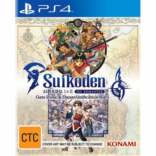 Suikoden I & II HD Remaster: Gate Rune & Dunan Unification Wars - PlayStation 4 (Pre-Order)
