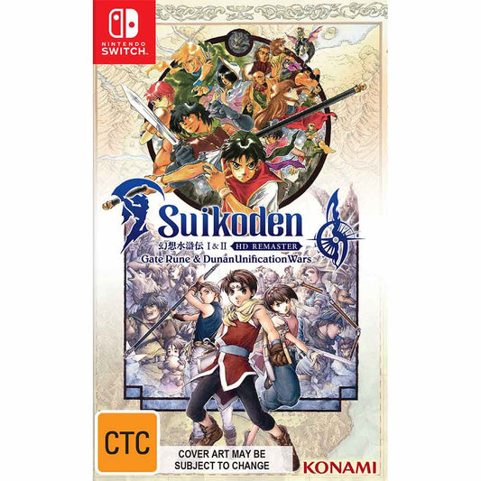 Suikoden I & II HD Remaster: Gate Rune & Dunan Unification Wars - Nintendo Switch (Pre-Order)