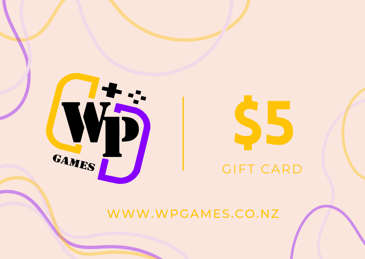 $5 WP Games Gift Card