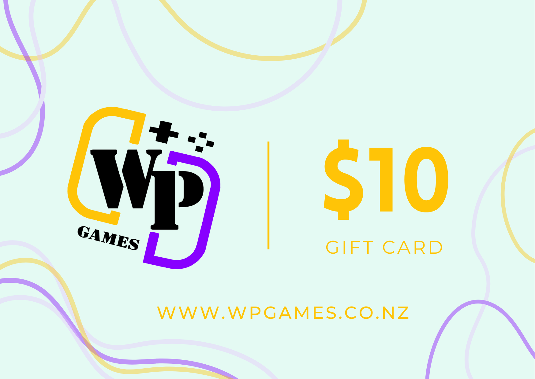 $25 WP Games Gift Card