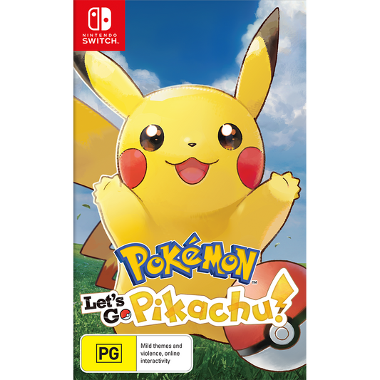 Pokemon Let's Go Pikachu - Nintendo Switch Game