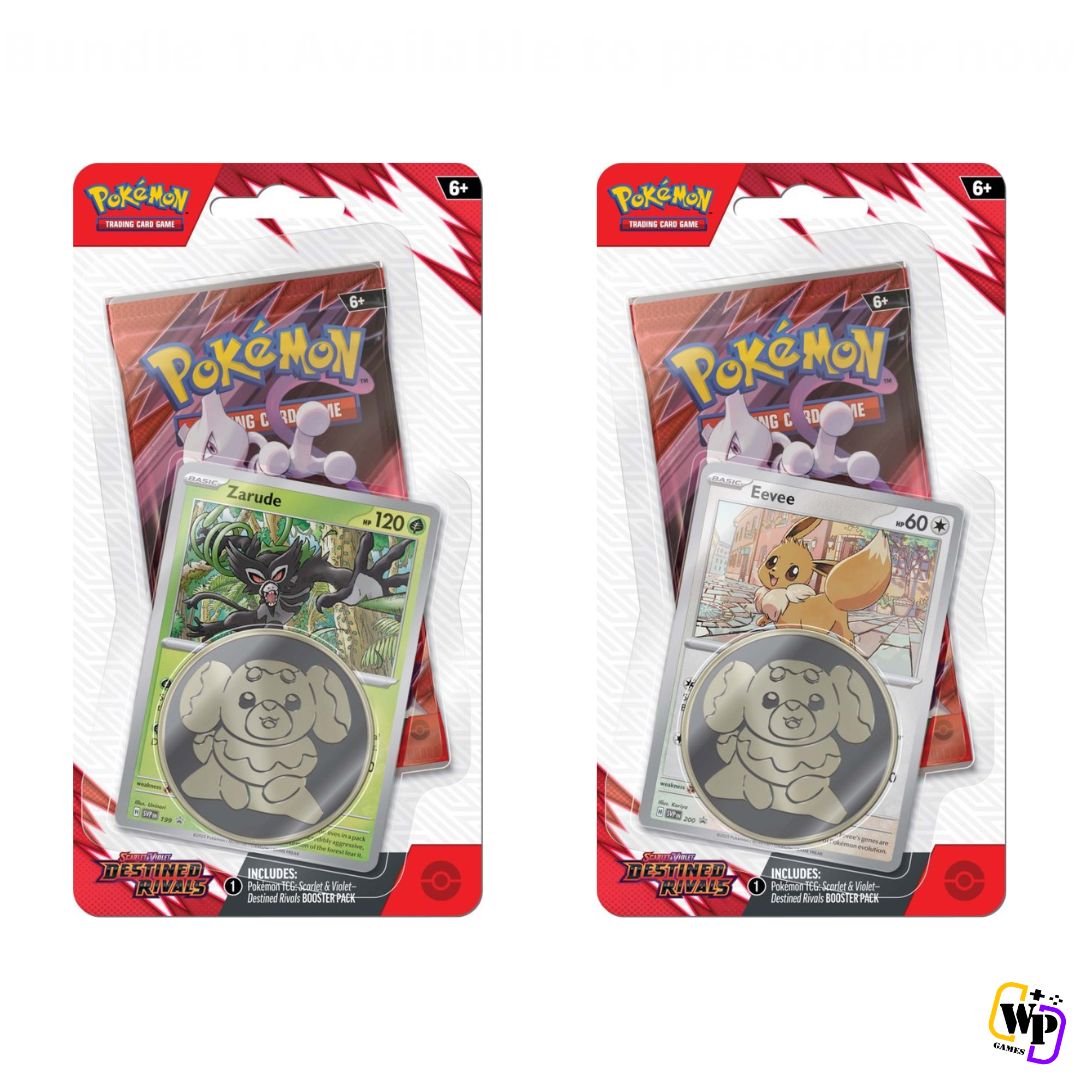 Pokemon TCG: Scarlet & Violet - Destined Rivals Checklane Blister Booster Pack