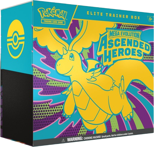 Pokemon TCG: Mega Evolution - Ascended Heroes Elite Trainer Box 