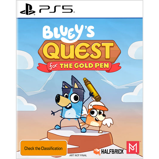 Bluey's Quest for the Gold Pen - PlayStation 5