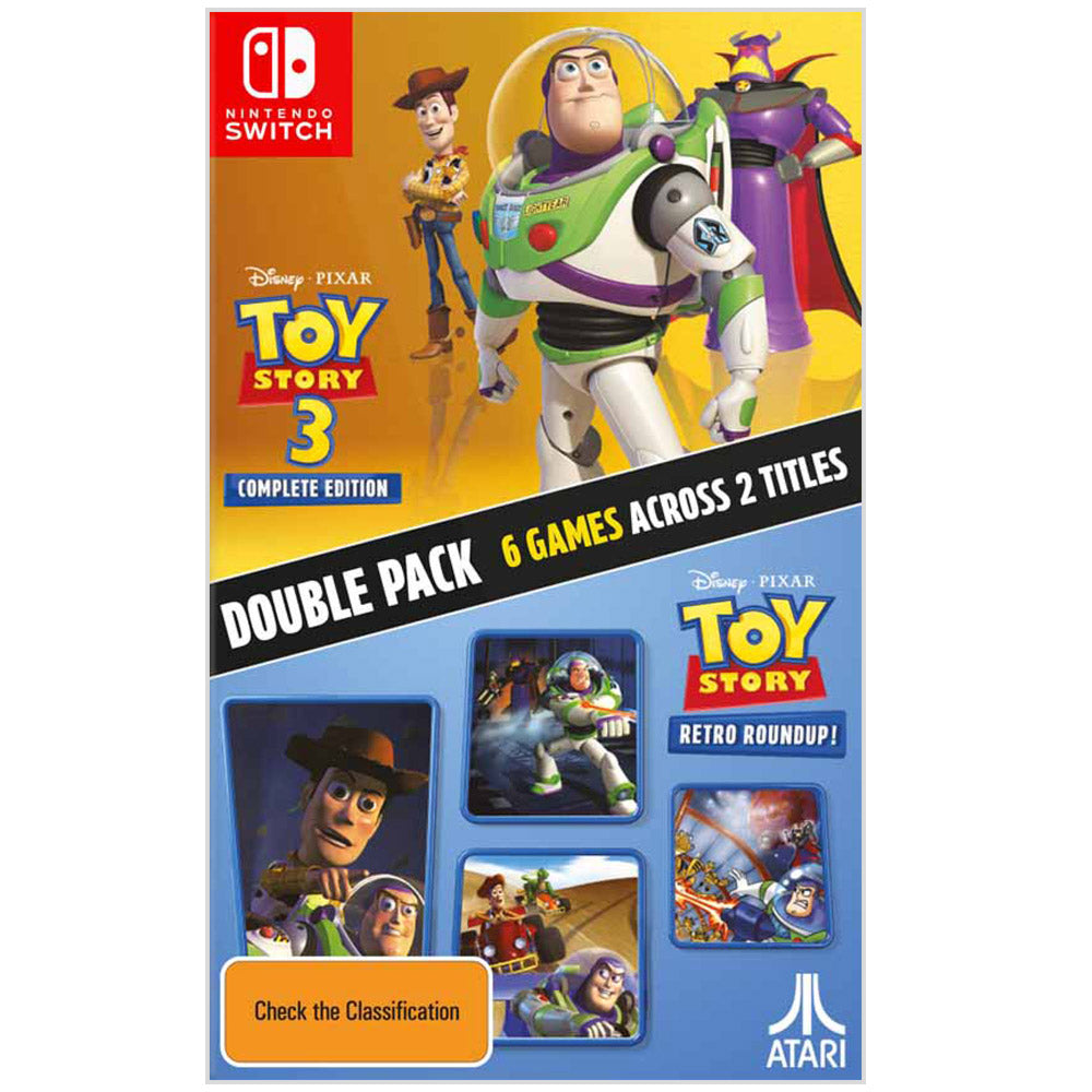Toy Story: Retro Roundup! + Toy Story 3 Complete Edition Double Pack - Nintendo Switch
