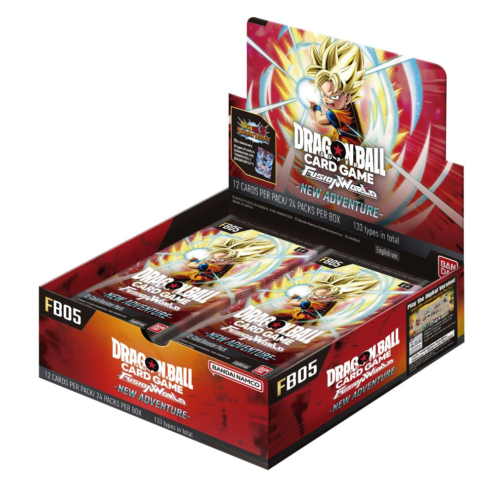 Dragon Ball Super TCG Fusion World: New Adventur Booster Box [FB05]