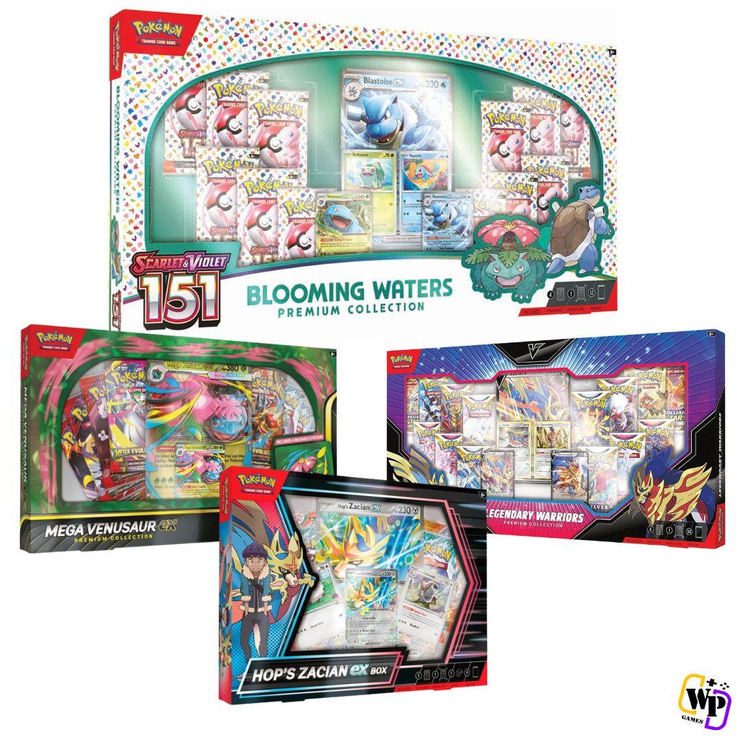 Pokemon TCG: 151 Blooming Waters Zacian & Venusaur Duo Bundle
