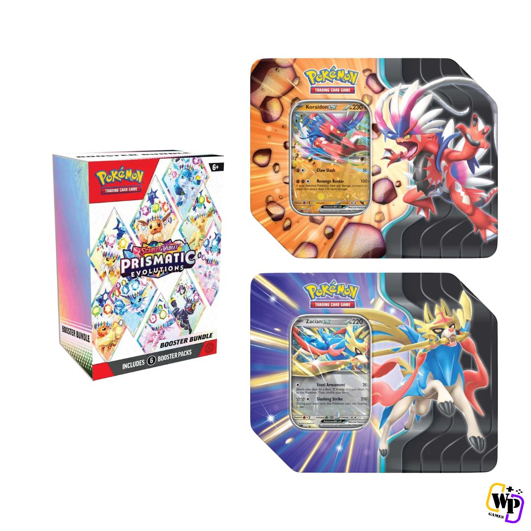 Pokemon TCG: Prismatic Evolutions Combo Bundle