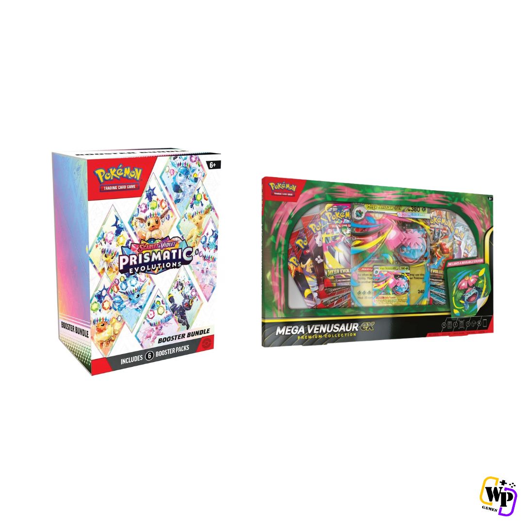 Pokemon TCG: Prismatic Evolutions Combo Bundle