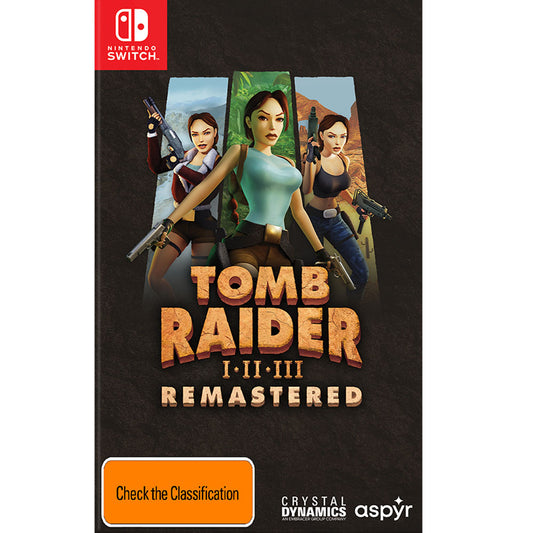 Tomb Raider I-III Remastered Collection - Nintendo Switch