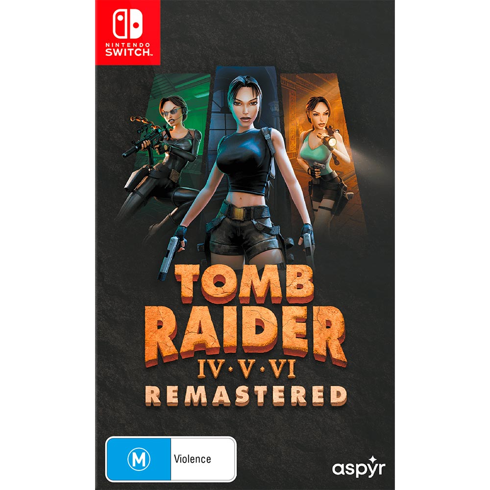 Tomb Raider IV-VI Remaster - Nintendo Switch (Pre-order)