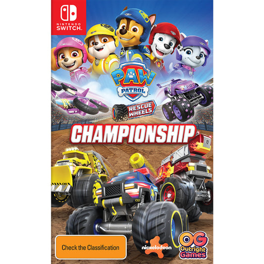 PAW Patrol Rescue Wheels: Championship - Nintendo Switch (Pre-order)