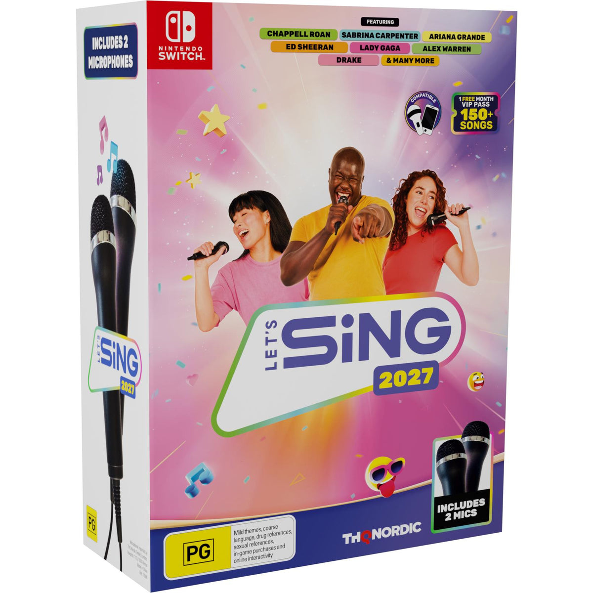 Let's Sing 2027 2 Mic Bundle - Nintendo Switch