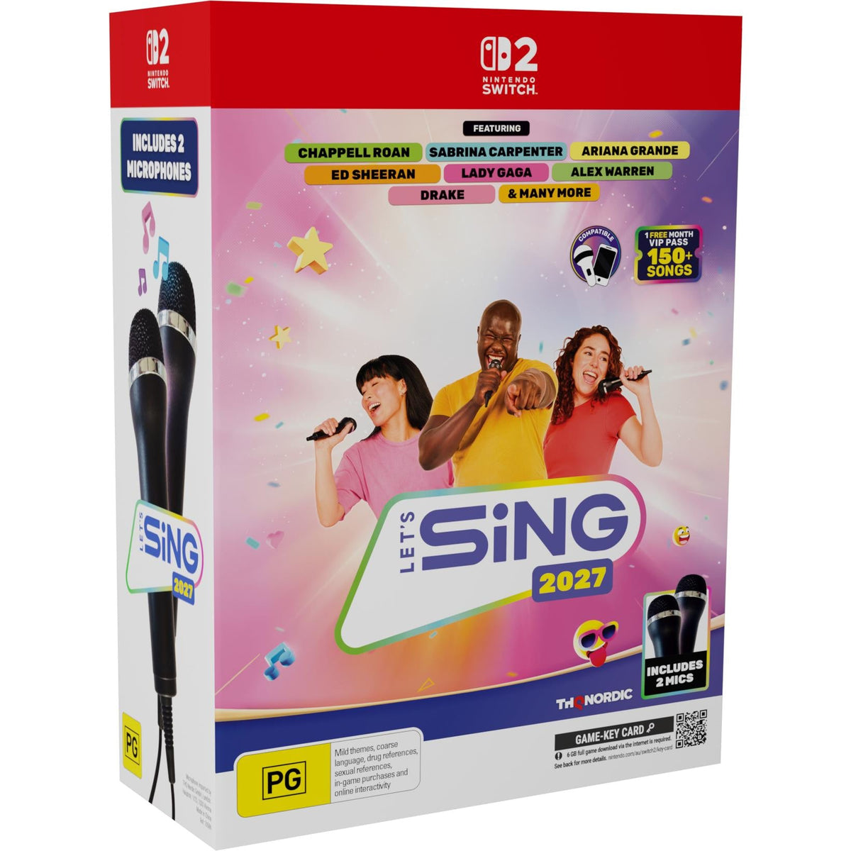 Let's Sing 2027 2 Mic Bundle - Nintendo Switch 2