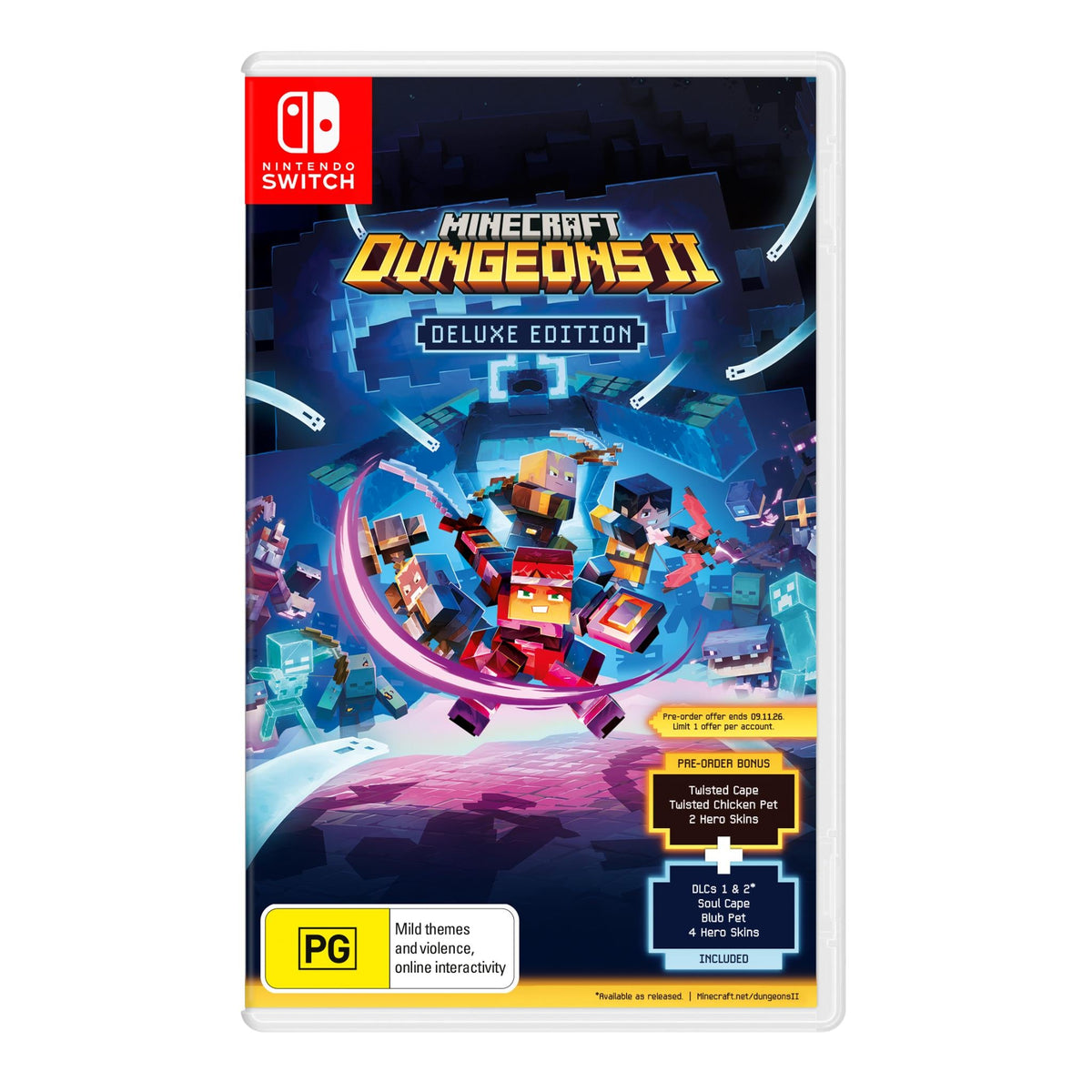 Minecraft Dungeons II Deluxe Edition - Nintendo Switch