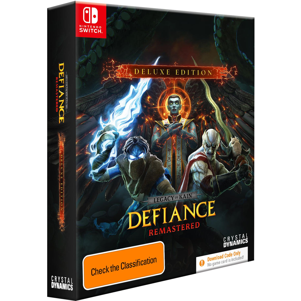 Legacy of Kain: Defiance Remastered Deluxe Edition (Code-in-a-Box) - Nintendo Switch