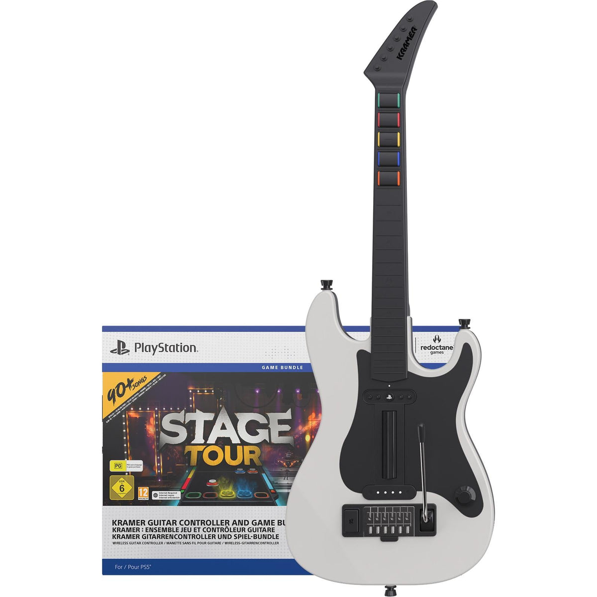 Stage Tour + Kramer Wireless Guitar Controller Bundle - PlayStation 5