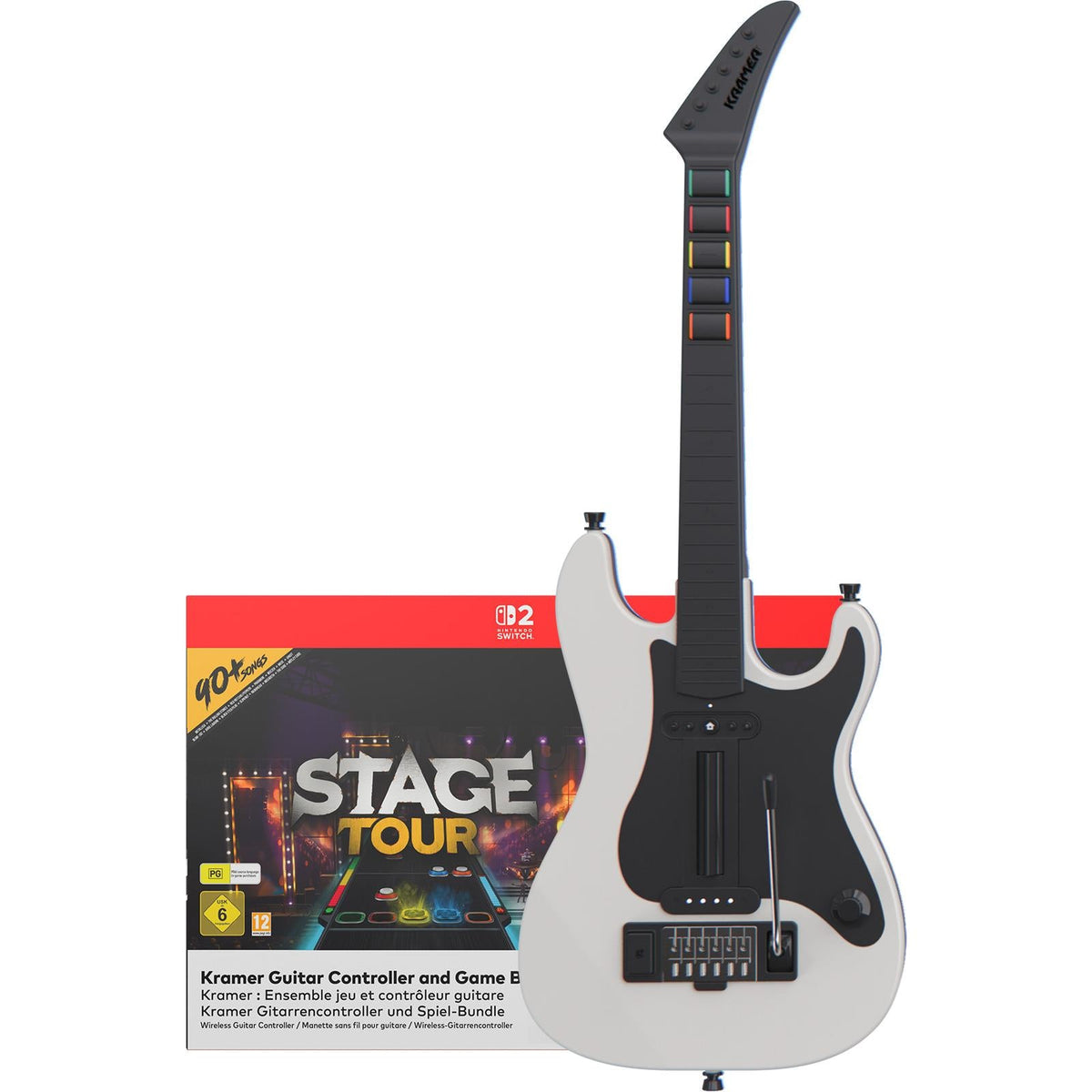 Stage Tour + Kramer Wireless Guitar Controller Bundle (Code-in-a-Box) - Nintendo Switch 2