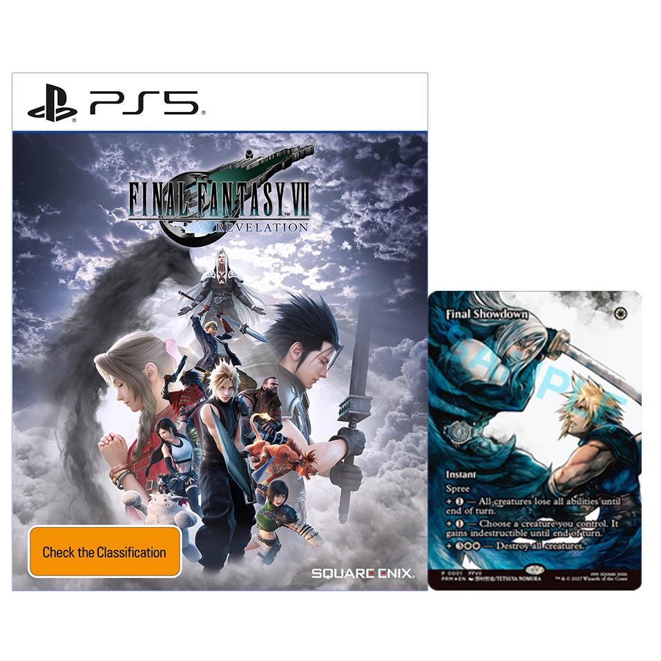 Final Fantasy VII Revelation Magic Card Edition - PlayStation 5