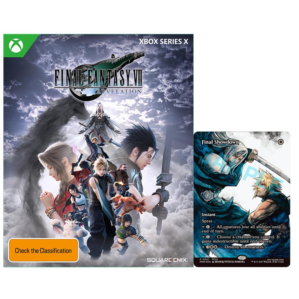 Final Fantasy VII Revelation Magic Card Edition - XBOX Series X