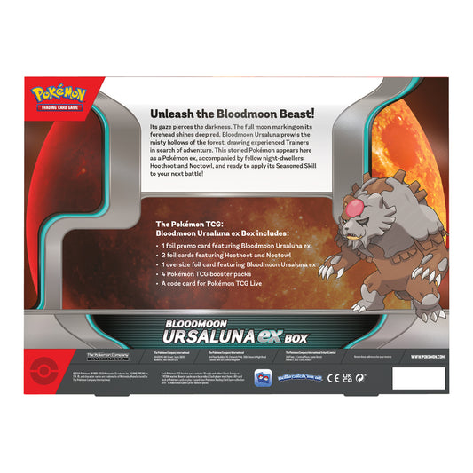 Pokemon TCG: Bloodmoon Ursaluna ex Box 