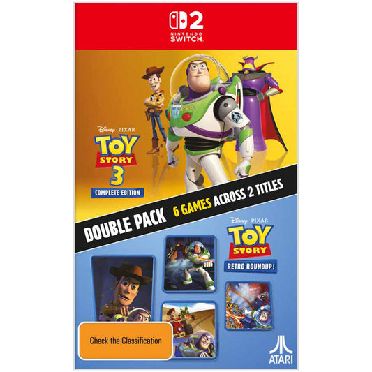 Toy Story: Retro Roundup! + Toy Story 3 Complete Edition Double Pack - Nintendo Switch 2