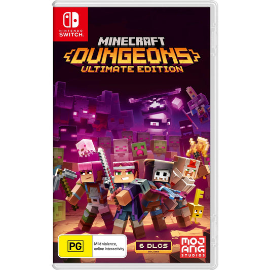 Minecraft Dungeons Ultimate Edition - Nintendo Switch