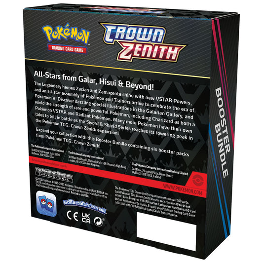 Pokemon TCG: Sword & Shield - Crown Zenith Booster Bundle